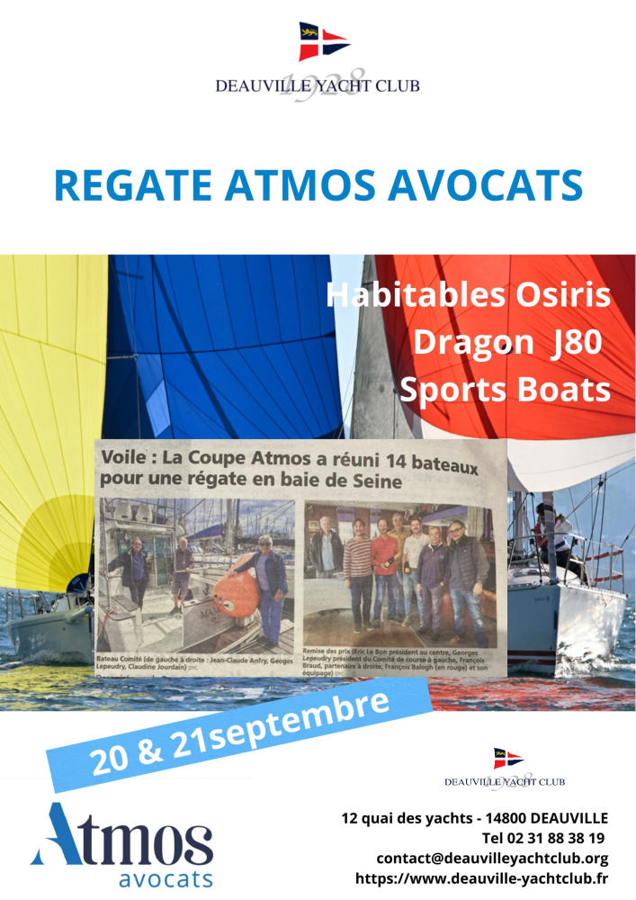 [Régate Atmos] 3 ème coupe Atmos Avocats 